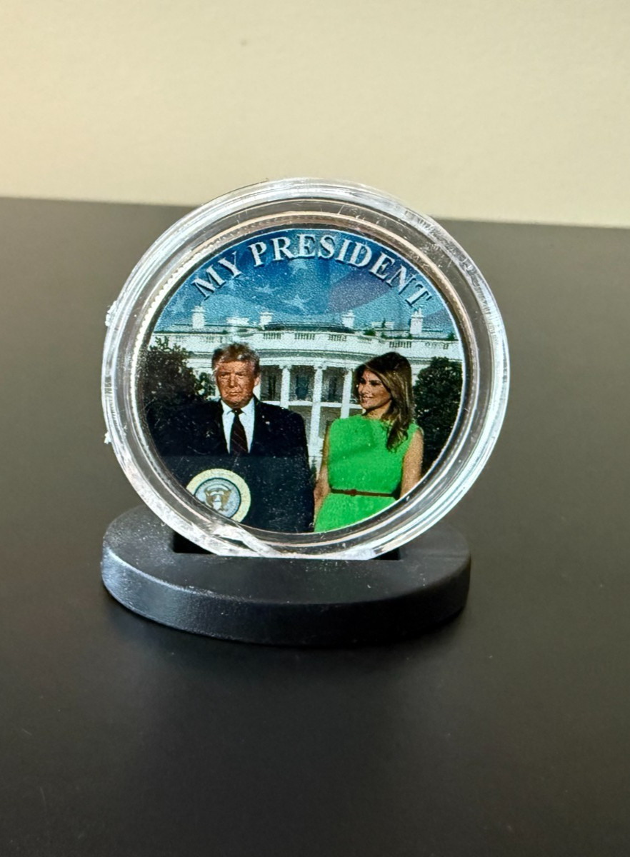 DONALD TRUMP U.S. JFK Half Dollar Coin MY PRESIDENT 2020