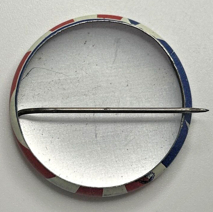 1968 Nixon Agnew Red White & Blue 1″ Political Pinback Button SKU PB91-4