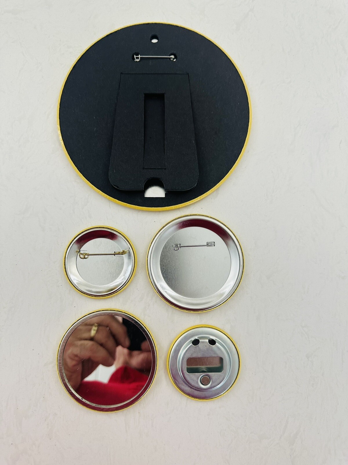 Donald Trump 45th. & 47th. Combo Set Of Buttons