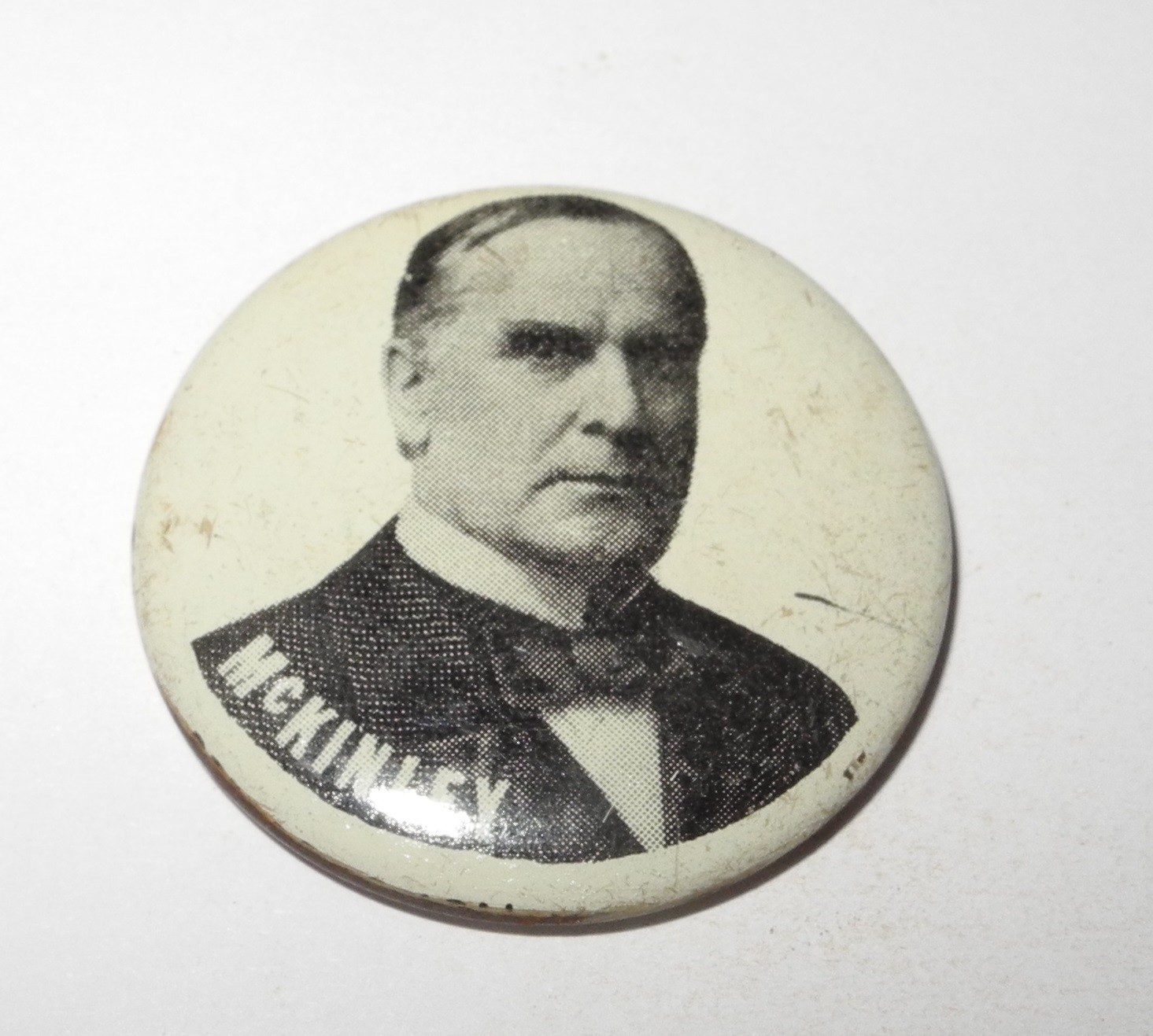 1900 William McKinley Political Campaign President Election 1.75″ Pin Repro
