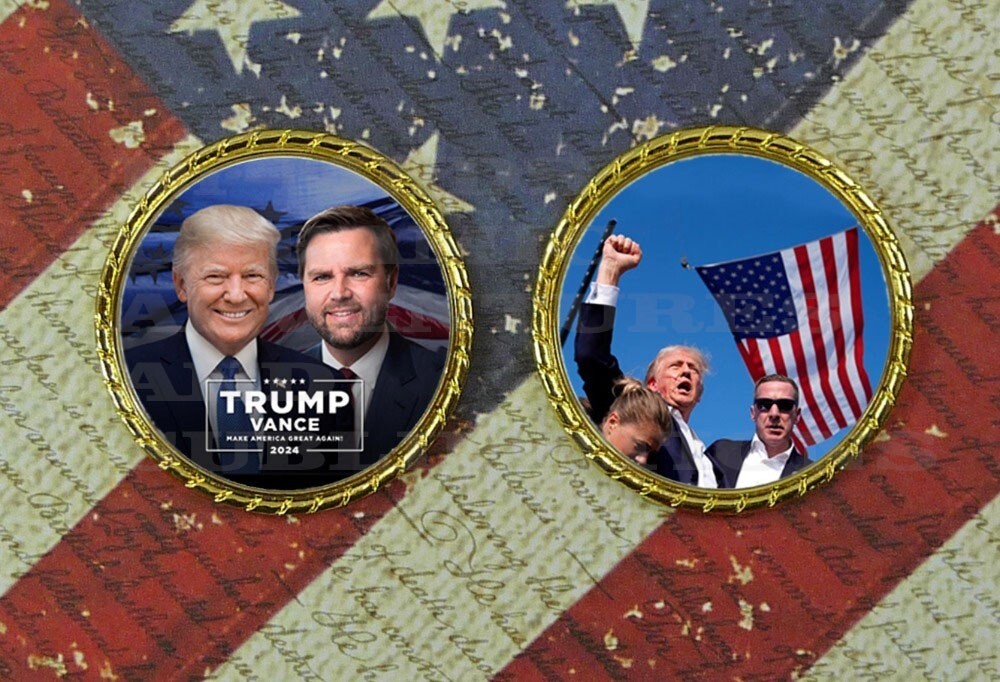 TRUMP VANCE 2024 GOP Campaign novelty coin
