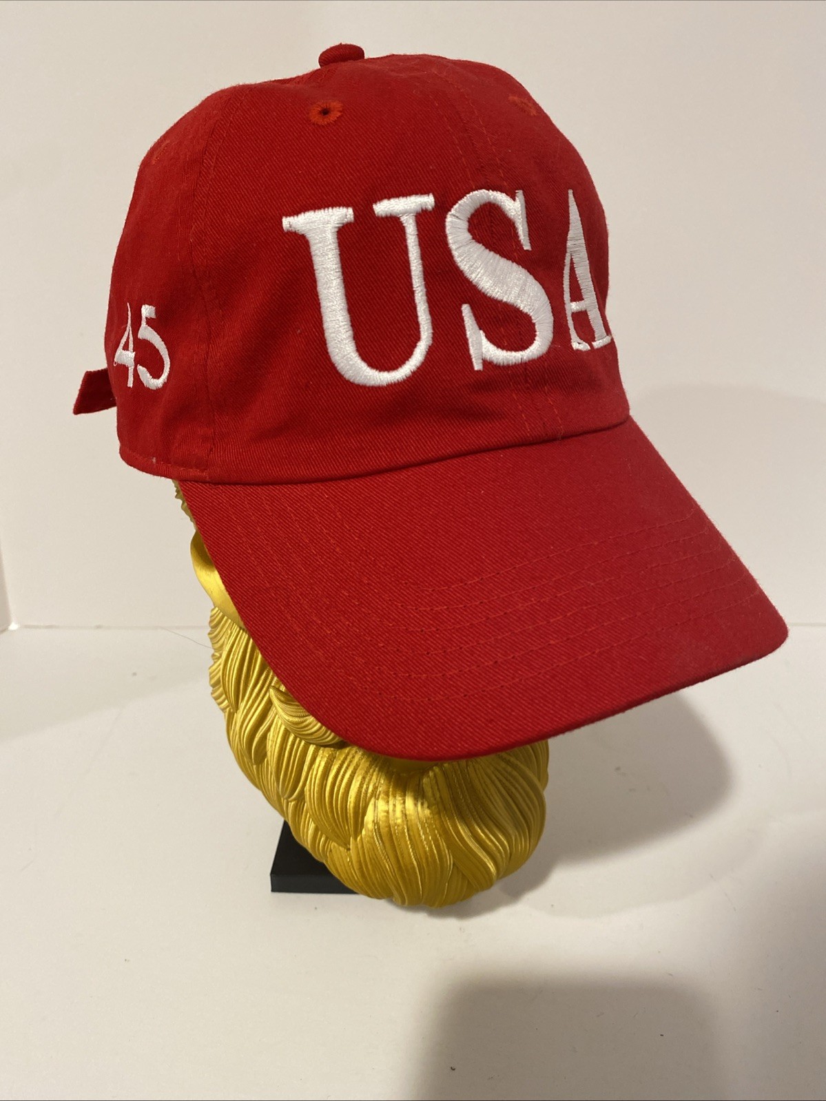 45th Trump 2020 Red MAGA Hat USA Cap 100% Cotton