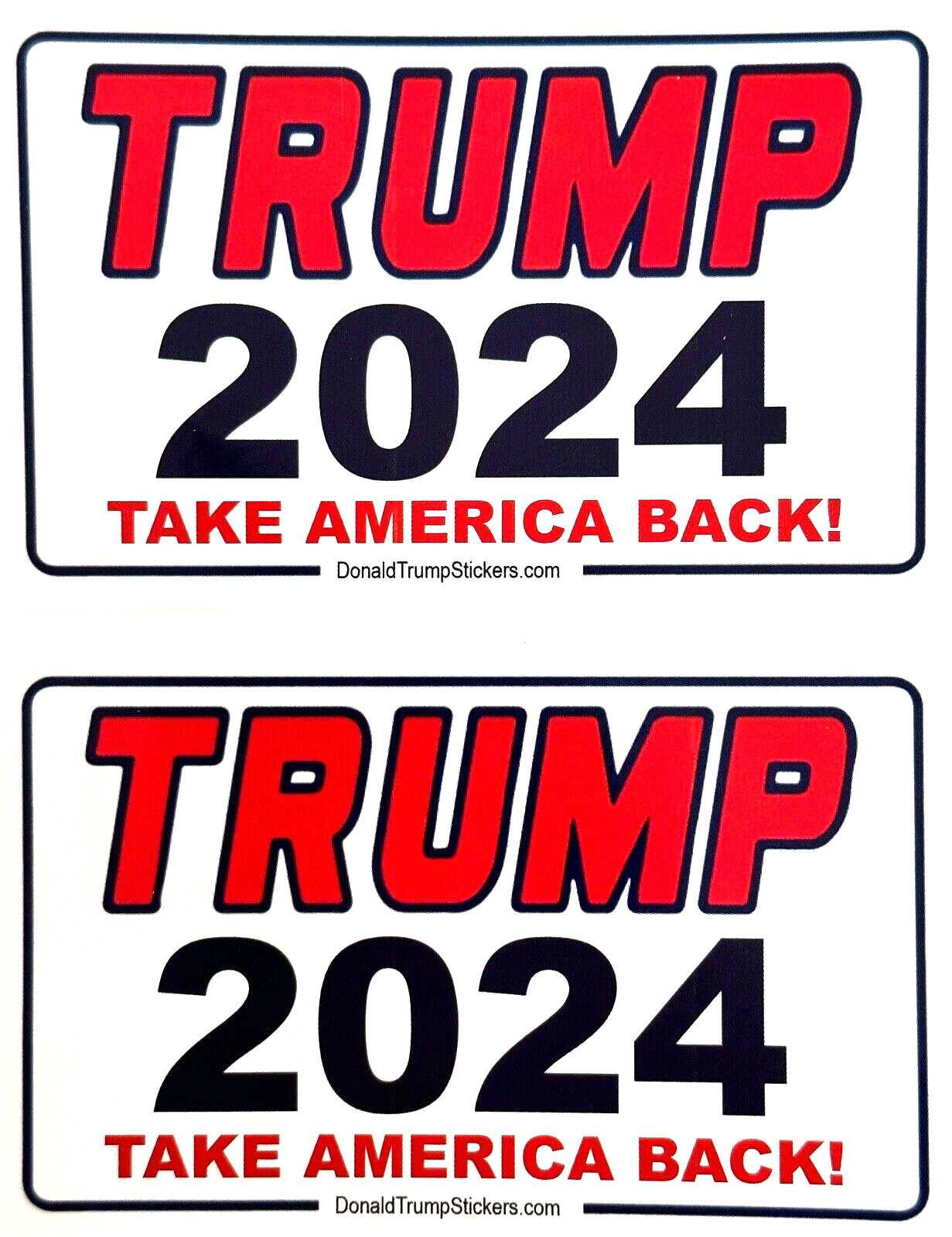 Ride with Trump …Hat..Window Sticker + 2 Trump 2024 Decals