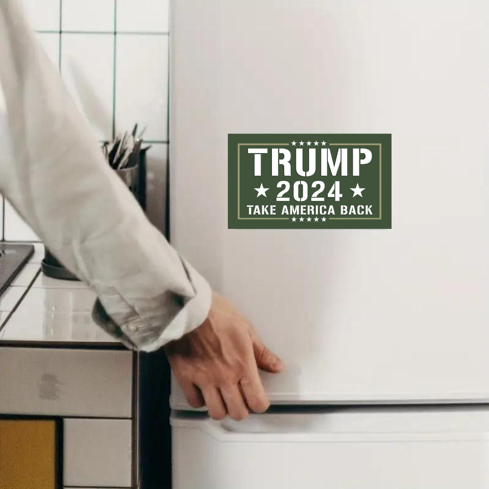💥 5PCS SET DONALD TRUMP NEW 2024 STICKERS DECALS TAKE SAVE AMERICA BACK MAGA!