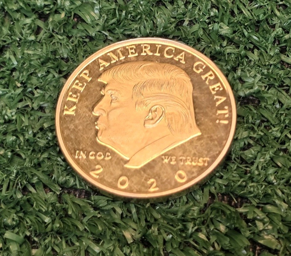 “Keep America Great” Donald Trump 2020 Commemorative Coin- 24K Gold Plated