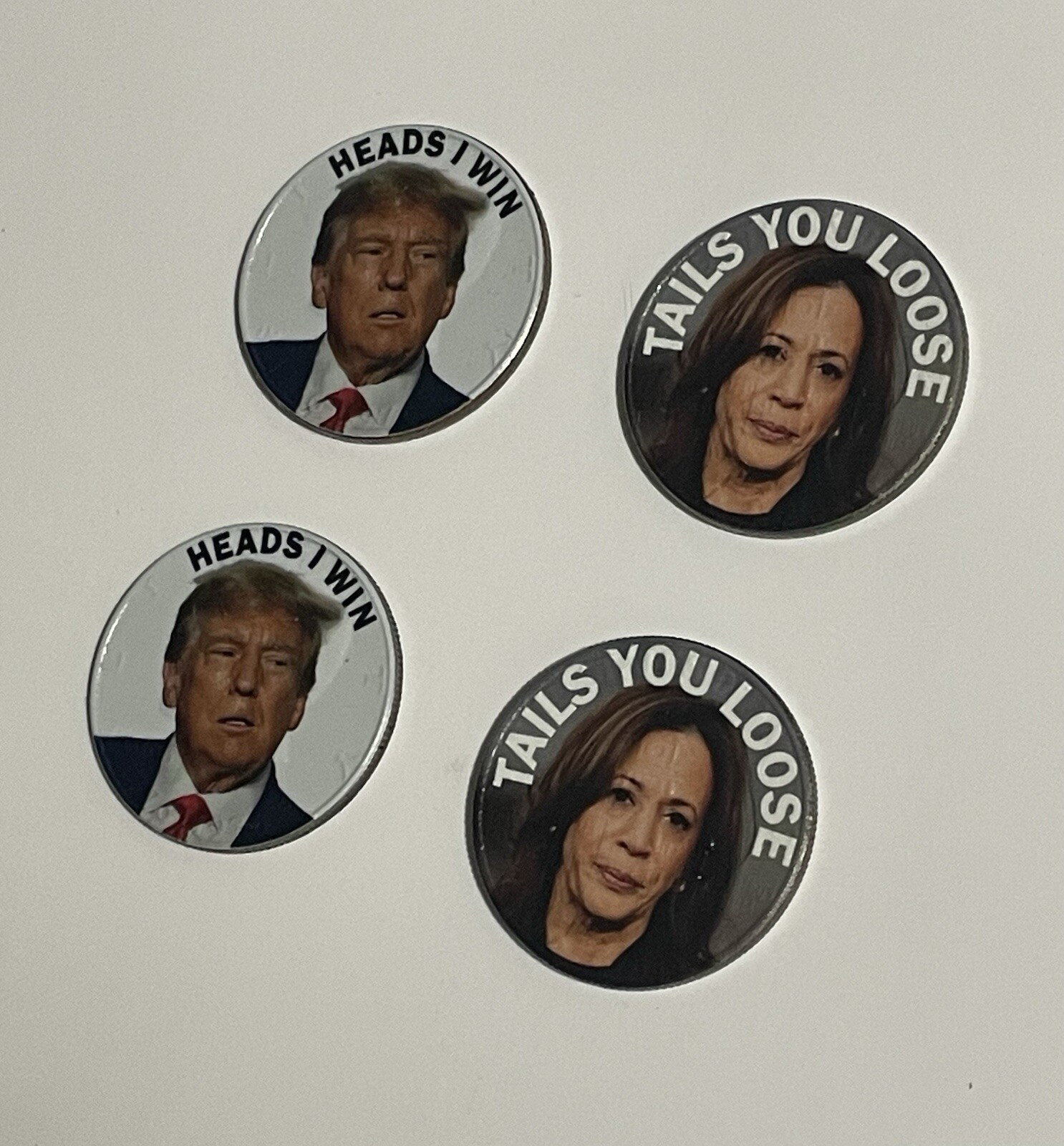 Trump Coin, Dbl Sided. See All Pictures Here. Trump On Front Side