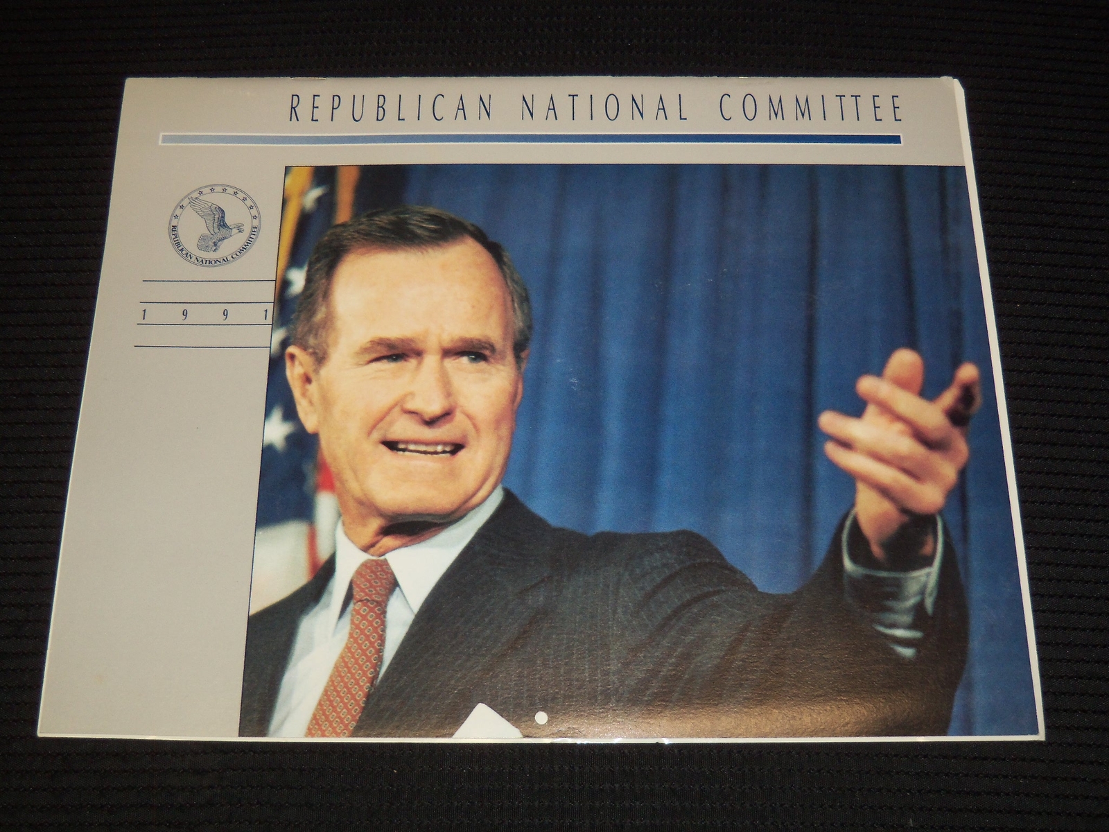 1991 REPUBLICAN NATIONAL COMMITTEE CALENDAR – GEORGE BUSH SR. – K 1063