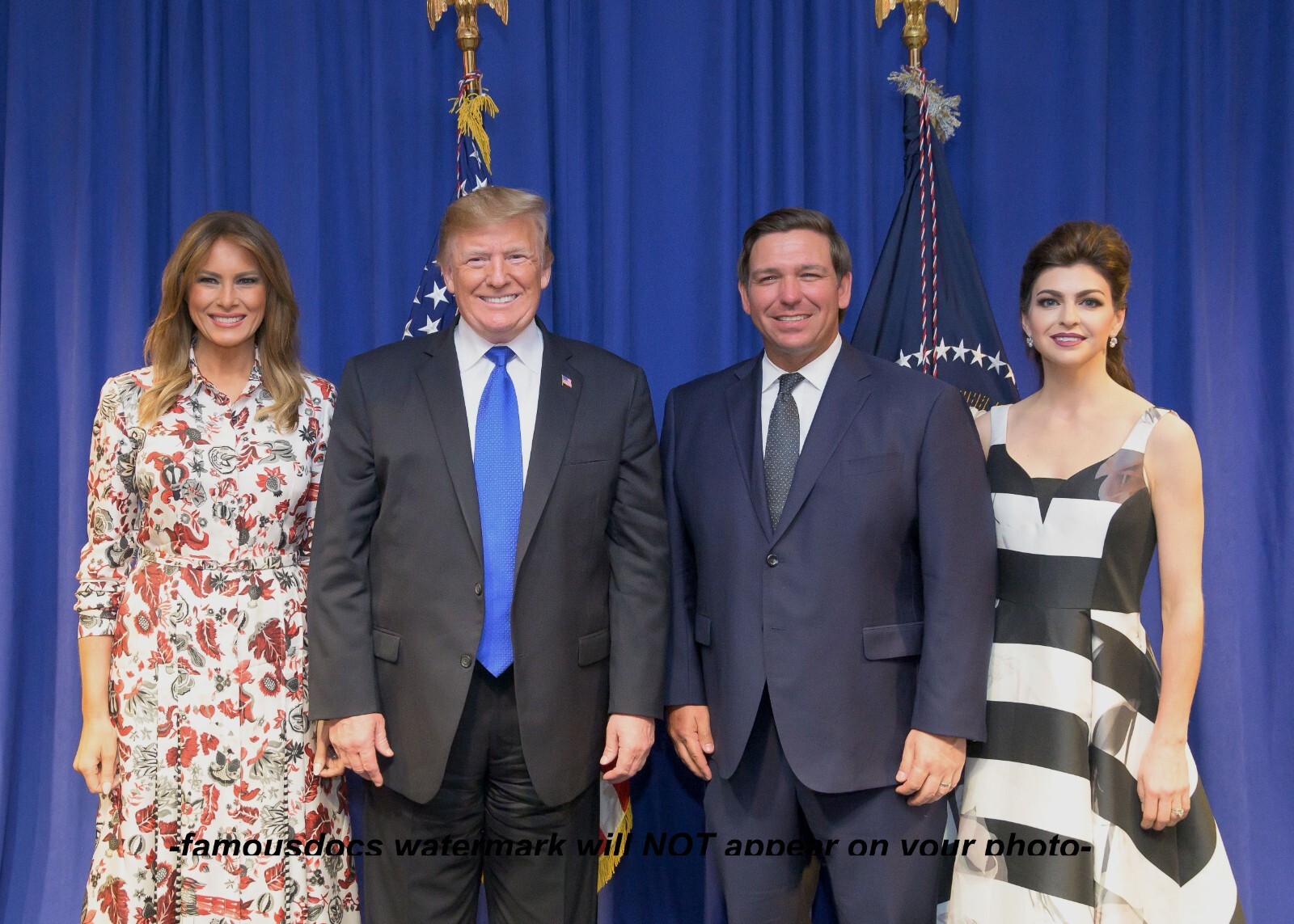 Donald Trump Ron Desantis PHOTO Melania 2019