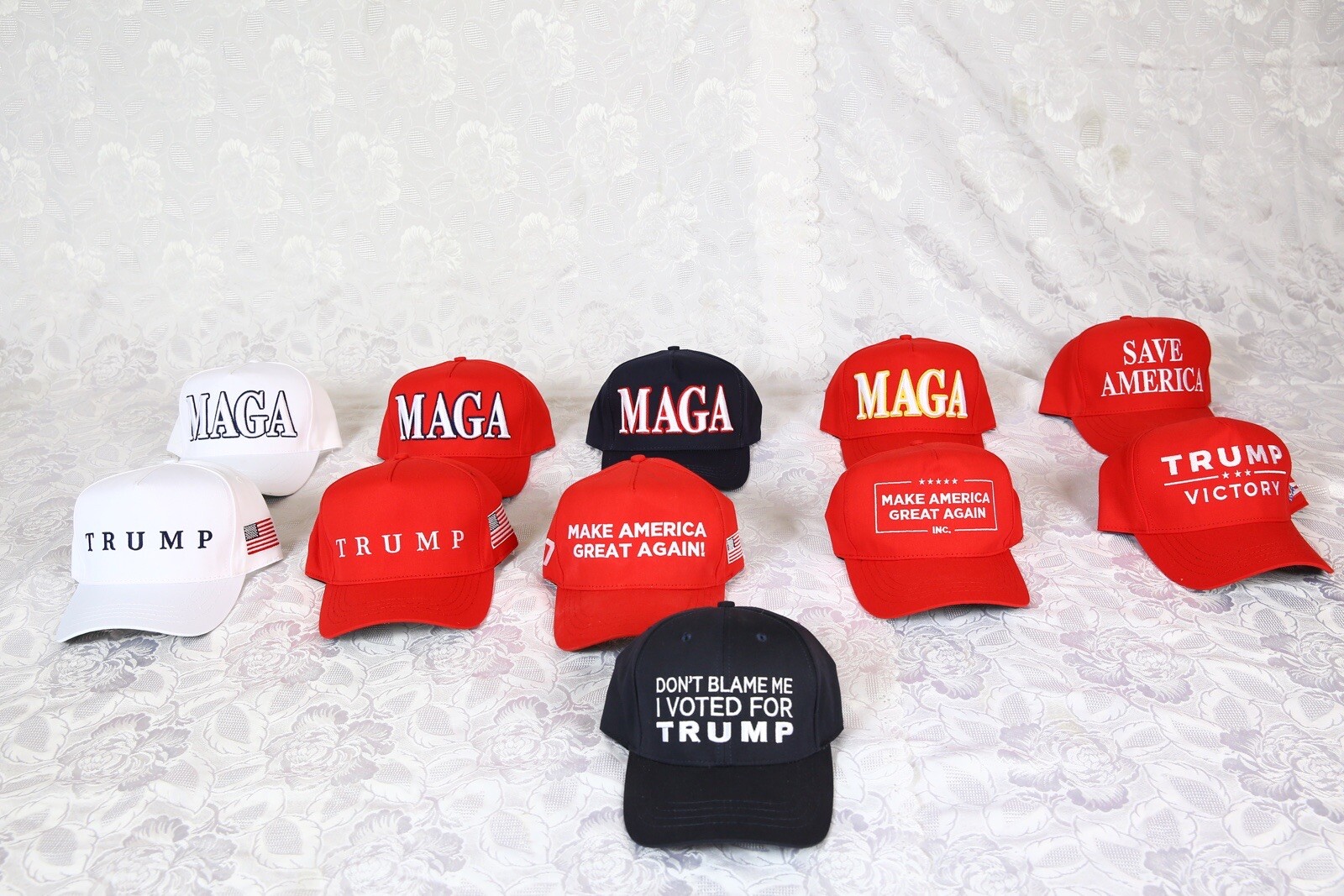 COMPLETE MAGA HAT COLLECTION DONALD TRUMP CALI FAME AUTHENTIC OFFICIAL 94 Styles
