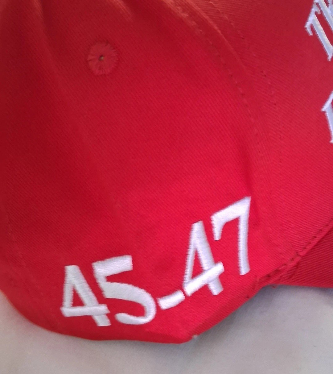 Red & White Official Trump Was RIGHT About Everything USA MADE 45-47