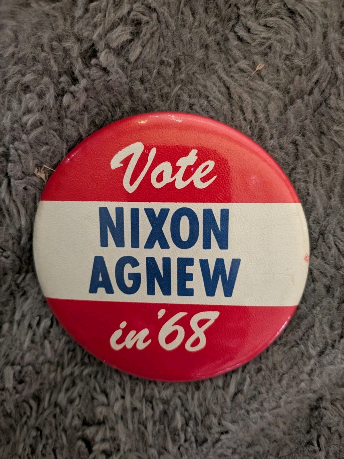 nixon agnew political campaign button