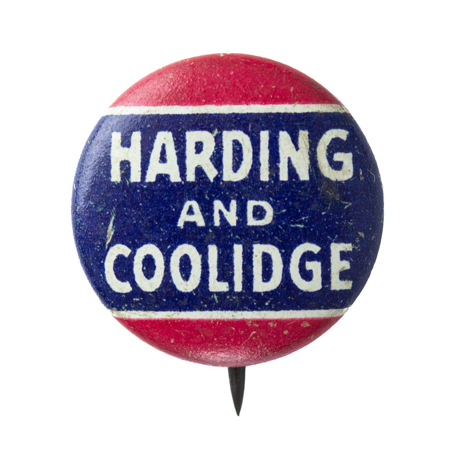 1920 Warren G Harding Coolidge Presidential Election Campaign Pinback Pin Button