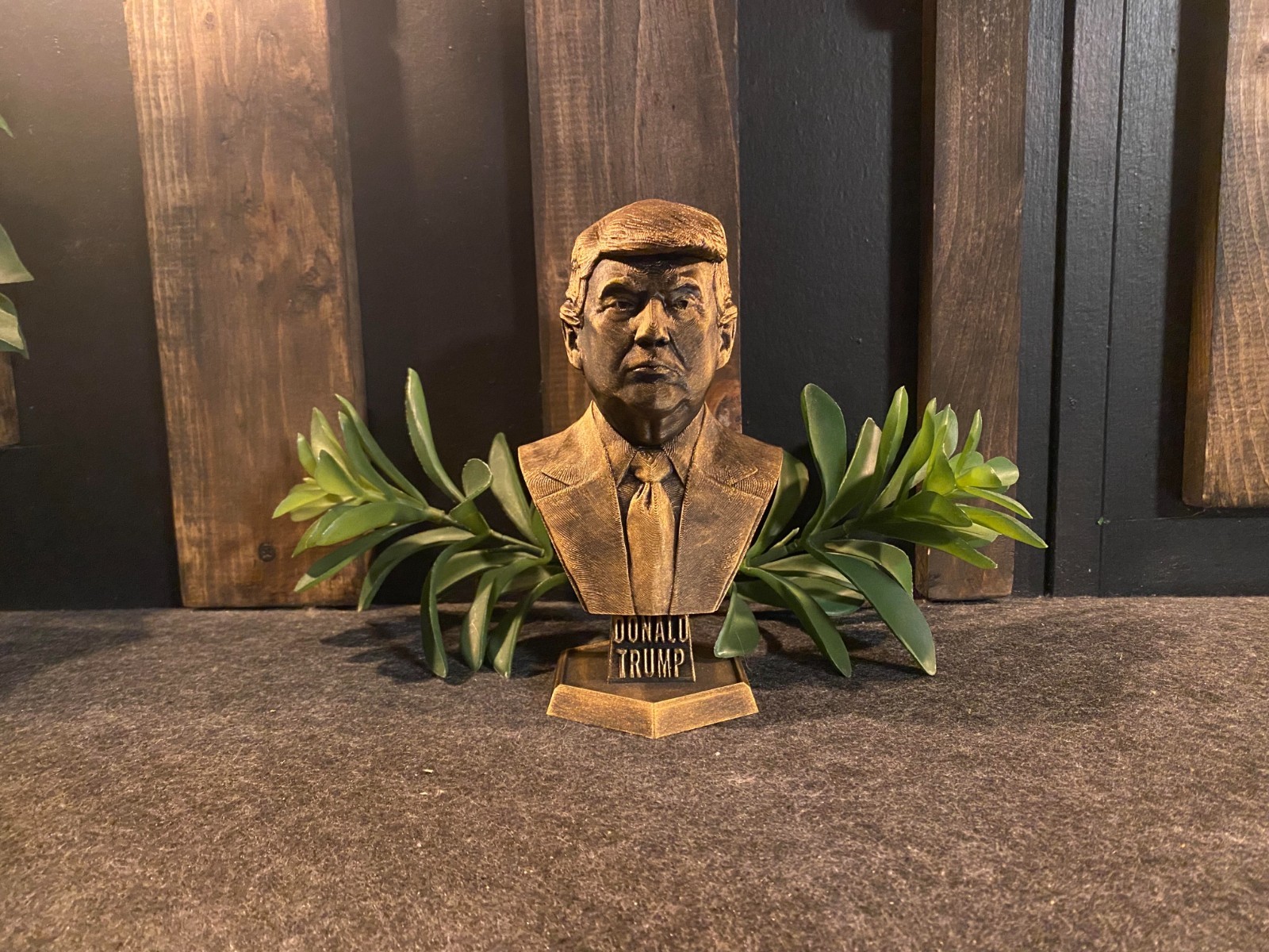 Donald Trump Gold Statue 7 INCHES TALL
