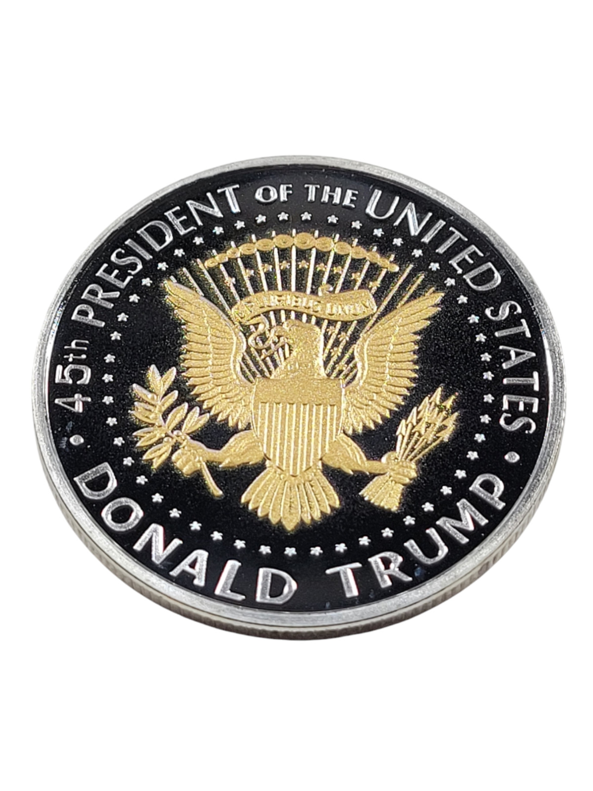 DONALD TRUMP 2020 SILVER GOLD PLATED COIN 45 PRESIDENT KEEP AMERICA GREAT HOT!