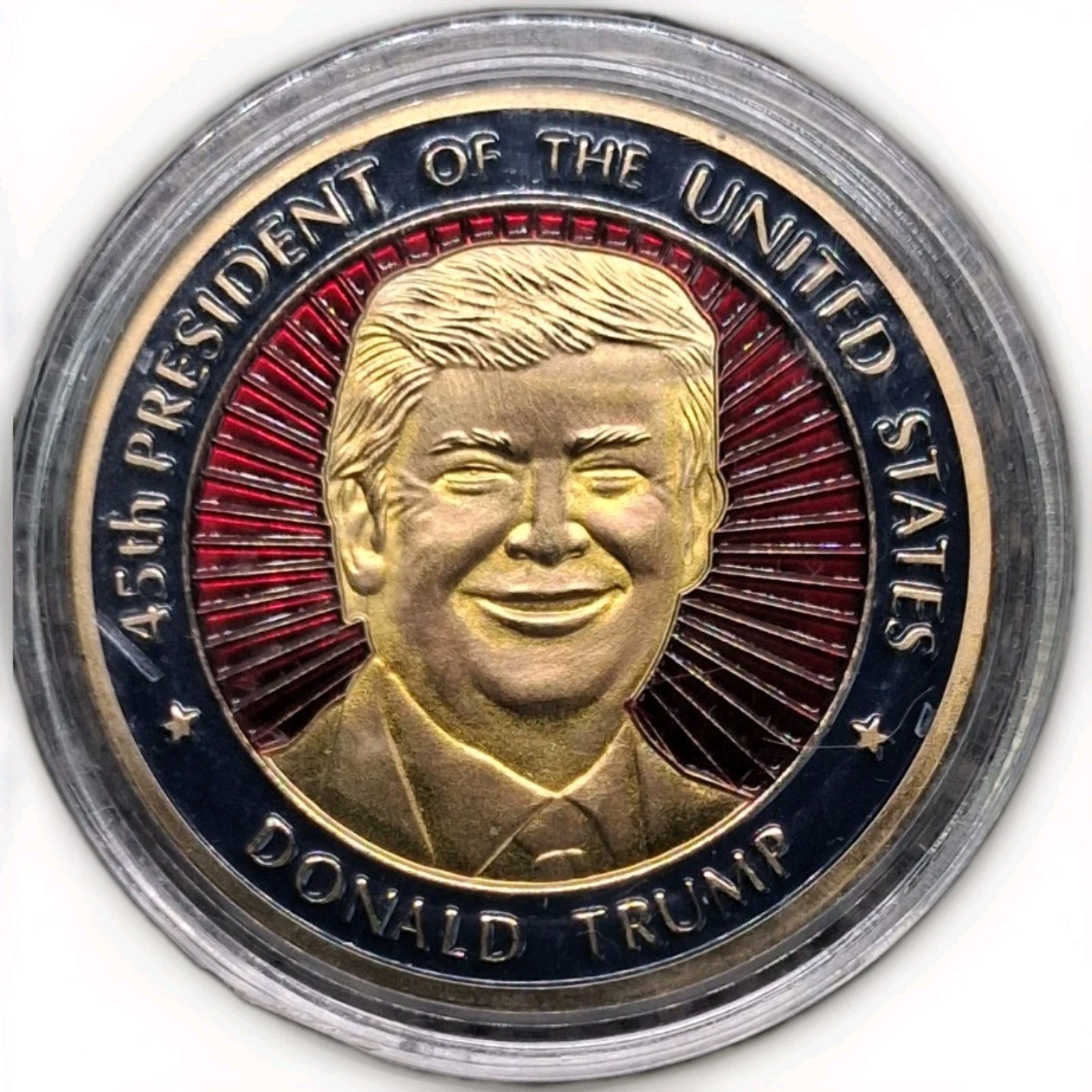 Donald Trump 45th President Challenge Coin Washington DC Presidential Seal