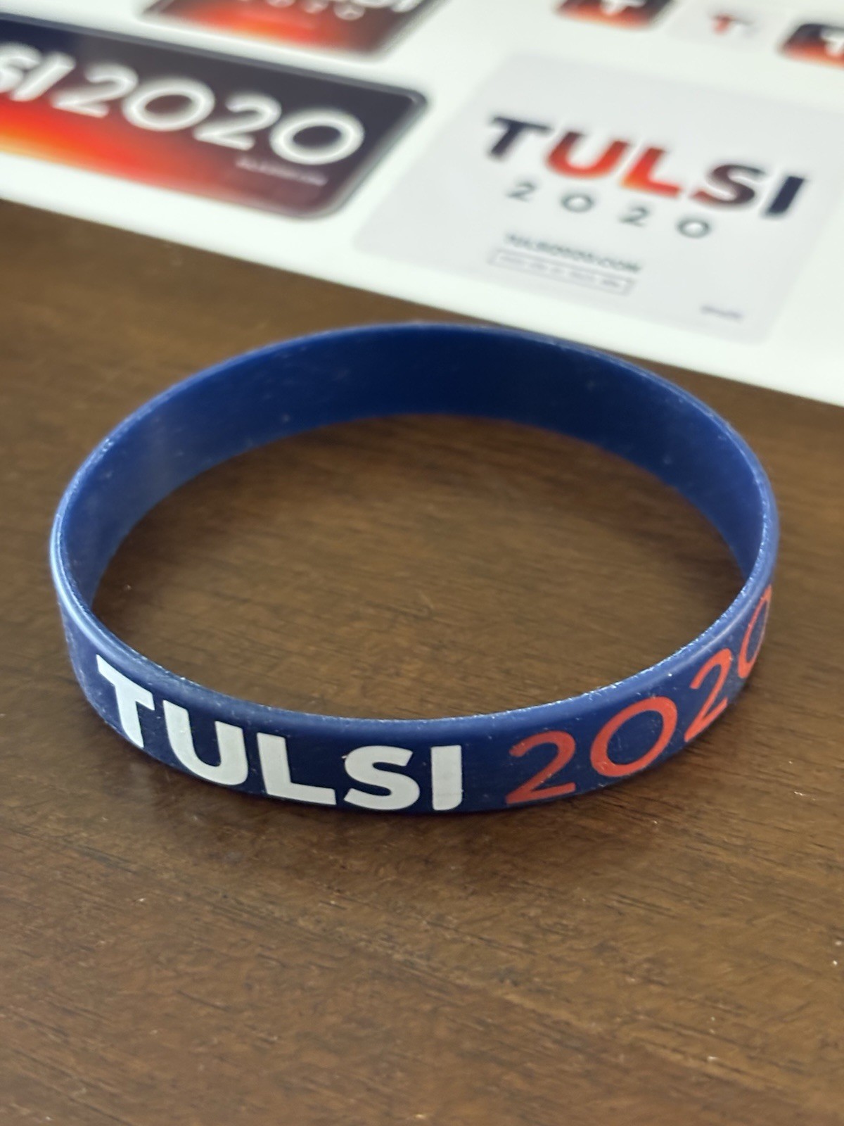 Tulsi Gabbard 2020 Stickers, Pin , Wristband And Hat