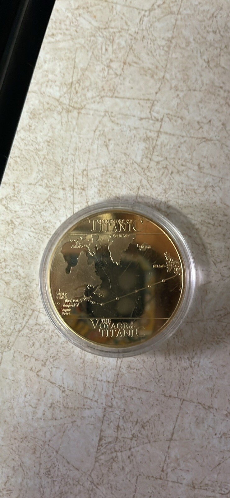 Commemorative Trump Coin Second Term 2025-2029 President Donald Trump Gold-1PC
