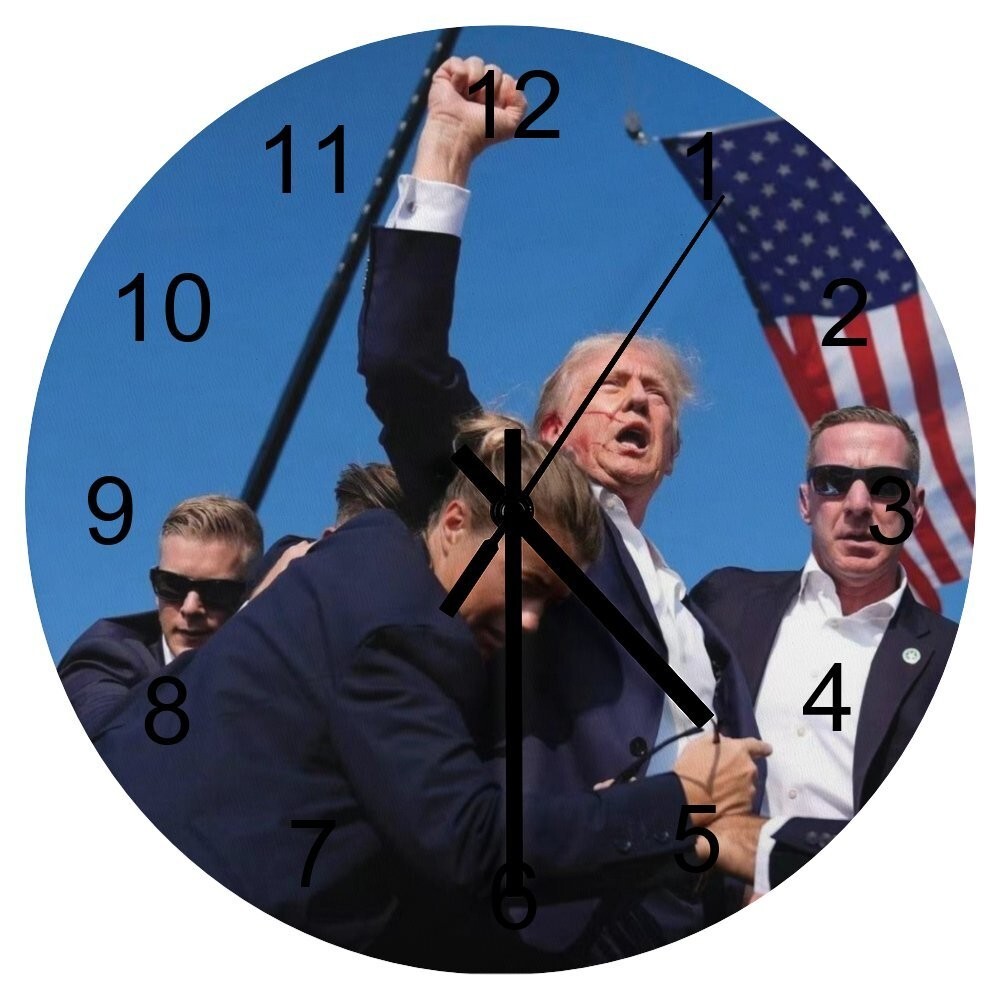 President Donald Trump Attempted Assassination Clock Make America Great Again!