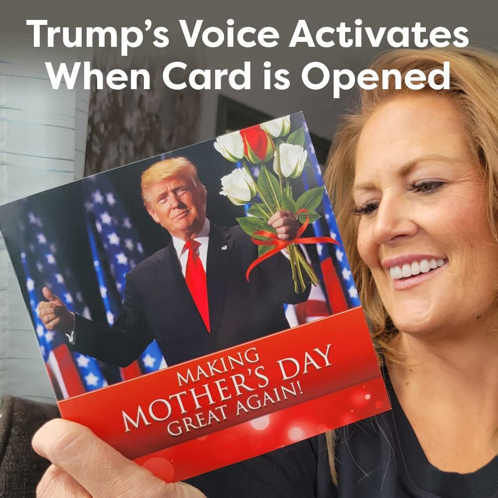 Talking Donald Trump Mother’S Day Card – Hear Trump’S Real Voice Deliver a Heart
