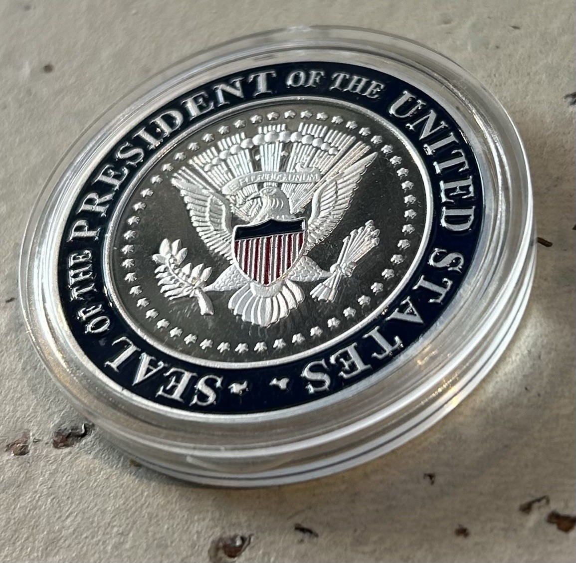 JOE BIDEN PEN 9 BLUE w EAGLE SEAL PRESIDENT SIGNATURE DEMOCRAT KAMALA HARRIS New