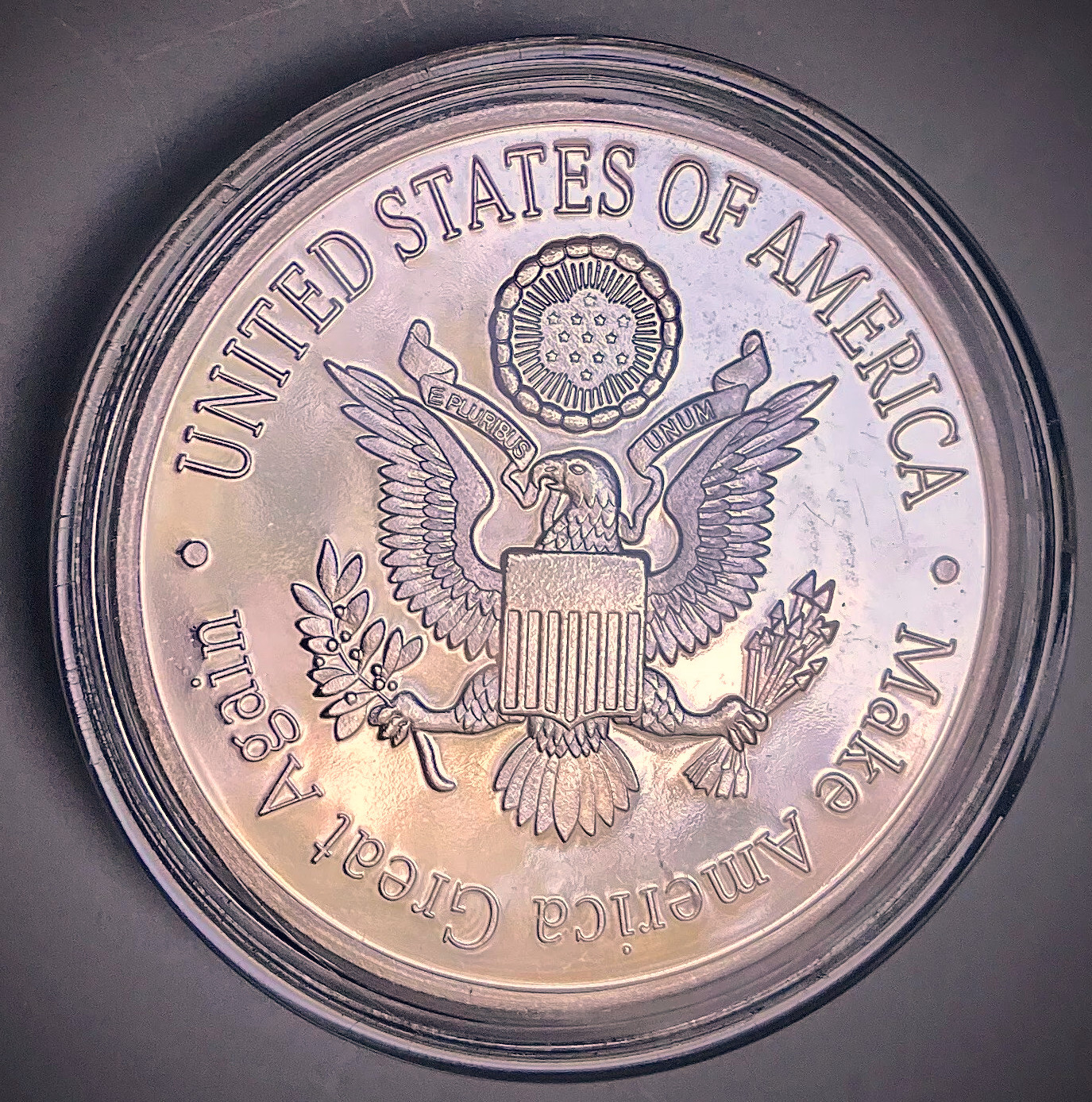 2025 President Donald Trump KEEP AMERICA GREAT Commemorative Coin SHIPS FROM USA