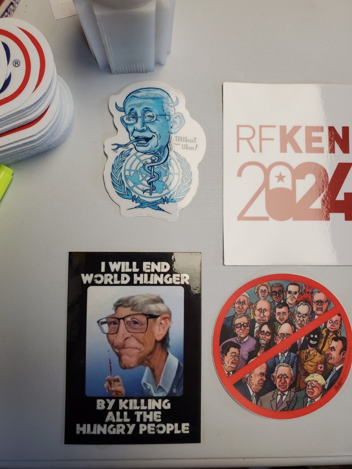 RFK JR 2024 Bumper Sticker 4×6 inches