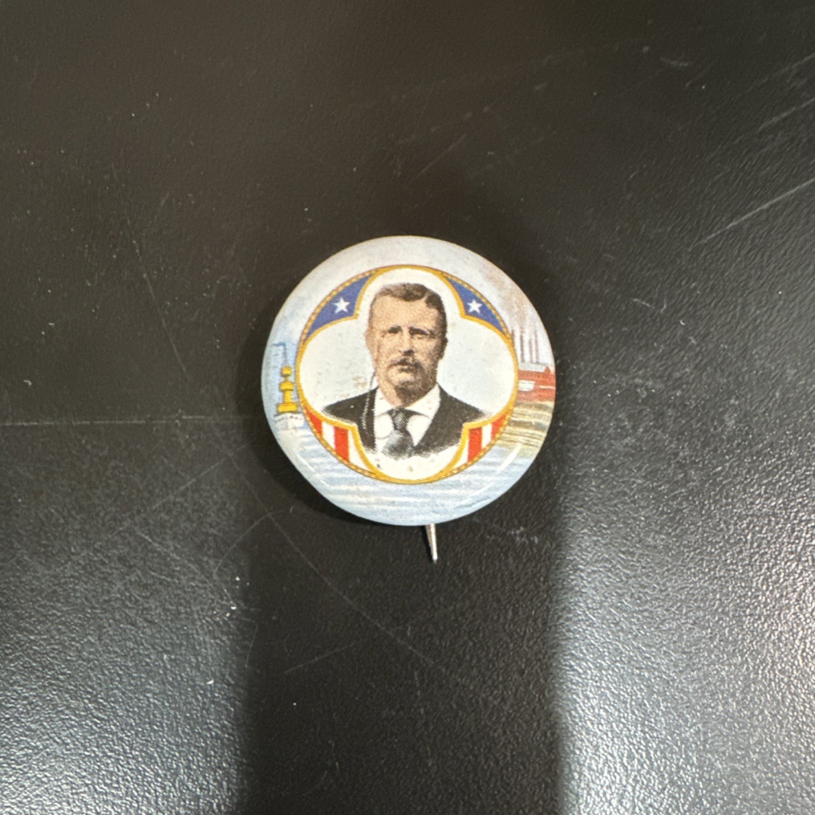 Theodore Roosevelt, Political Pin 1.25 Inches