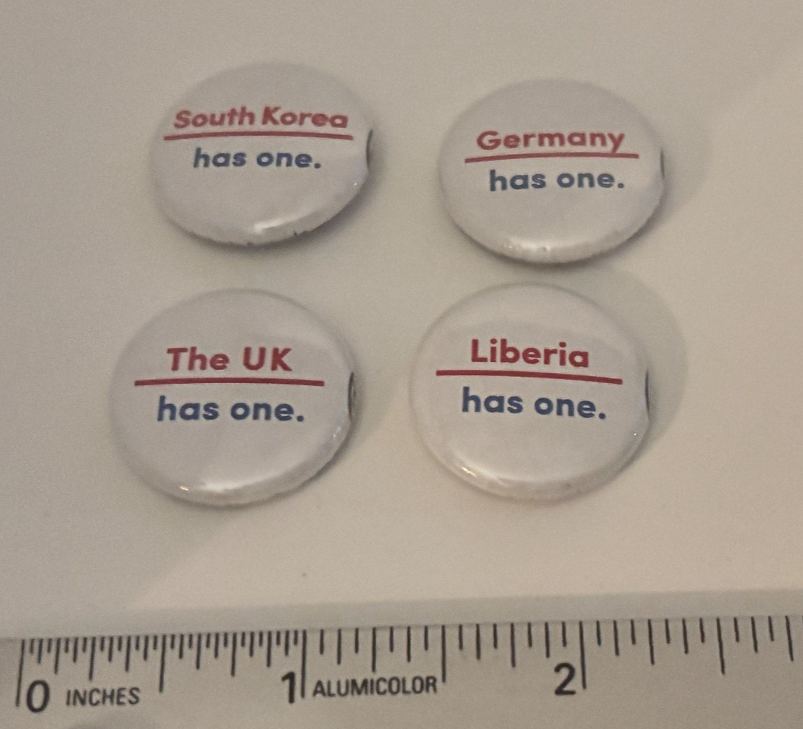 2016 Hillary Clinton for President Set of 4 Button Feminist Leader Button Set