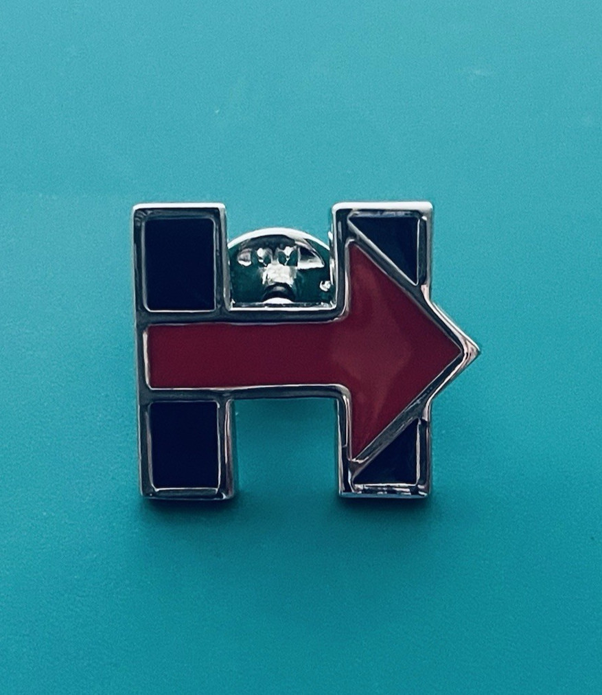 Hilary Clinton 2016 Campaign Pin Enamel on Silver Tone Metal – Includes Box