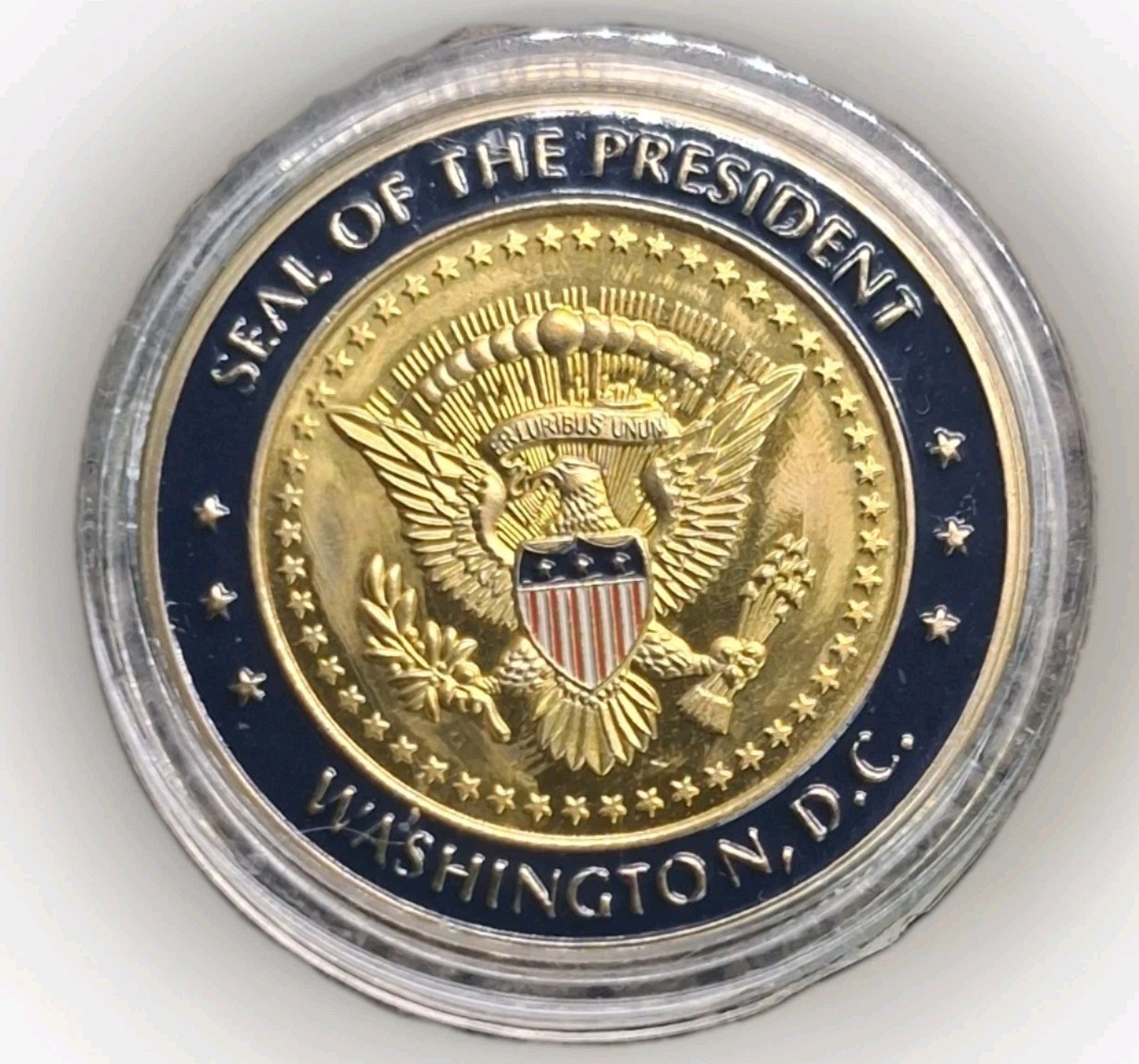 Donald Trump 45th President Challenge Coin Washington DC Presidential Seal