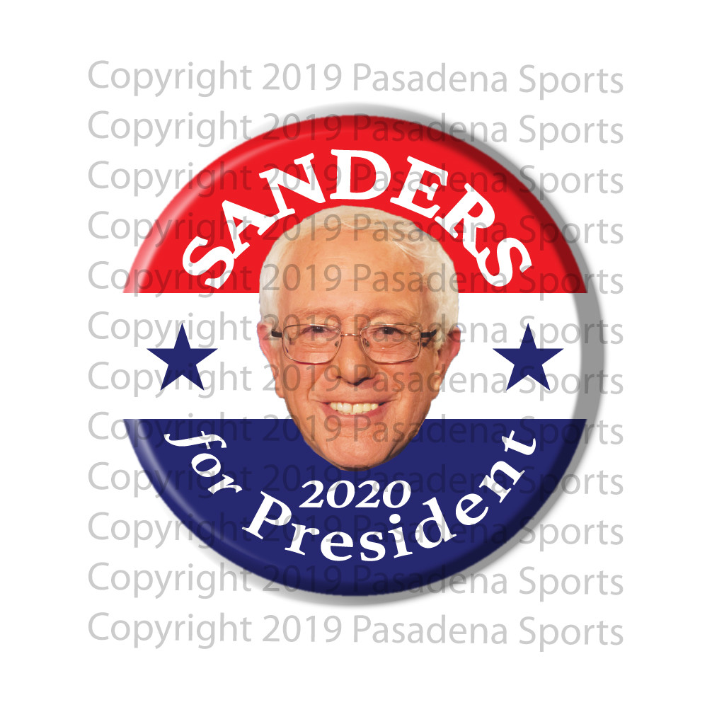 2020 BERNIE SANDERS for PRESIDENT 2.25″ CAMPAIGN BUTTON, bsds, made in AZ USA