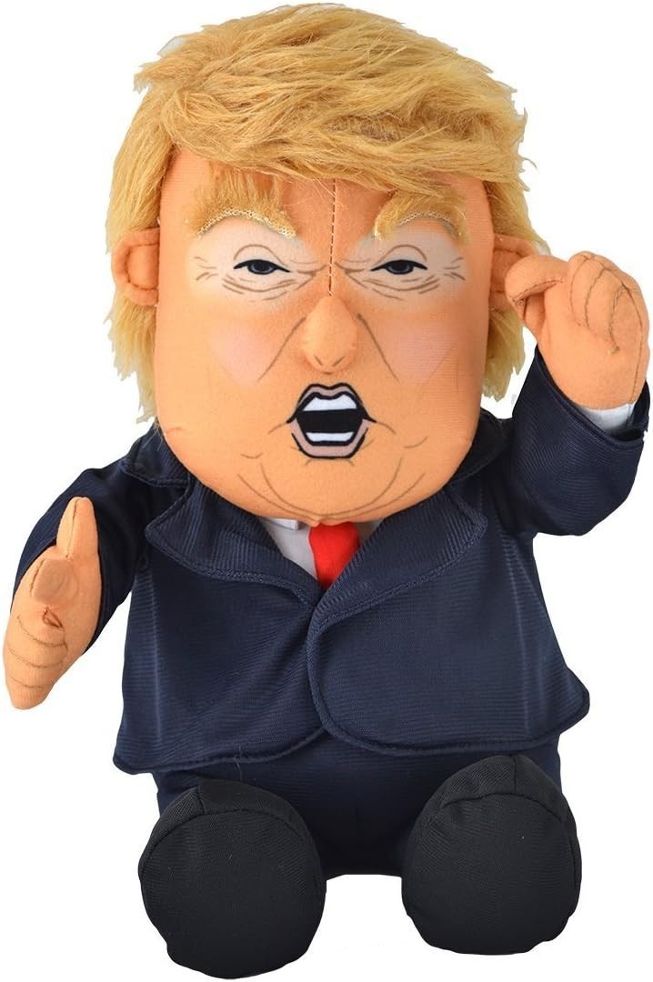 Farting Trump Plush Doll – Animated Hair – 10.5″
