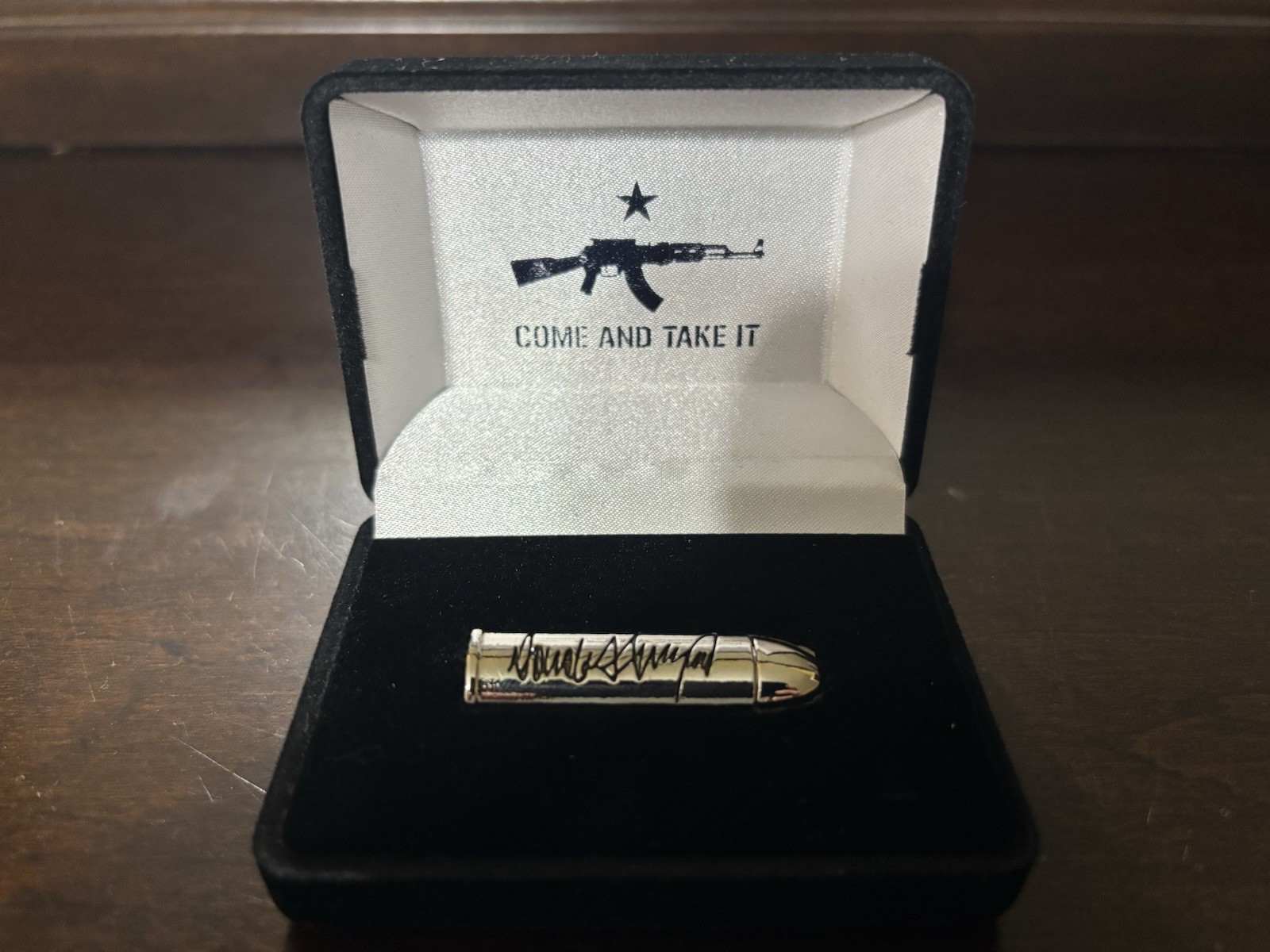 Donald Trump TRUMP 45 Bullet with Display Box “COME AND TAKE IT”