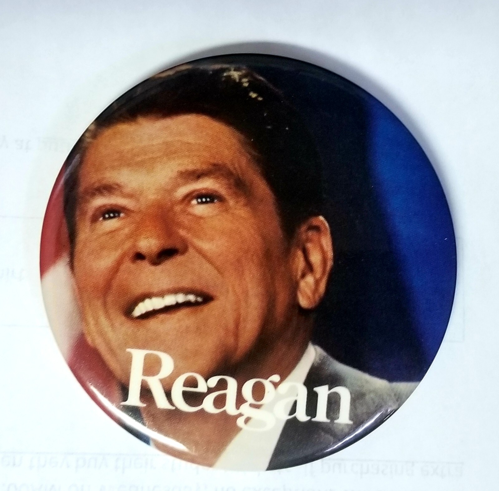 Vintage Ronald Reagan Political Presidential President Button Pin Stick Pin