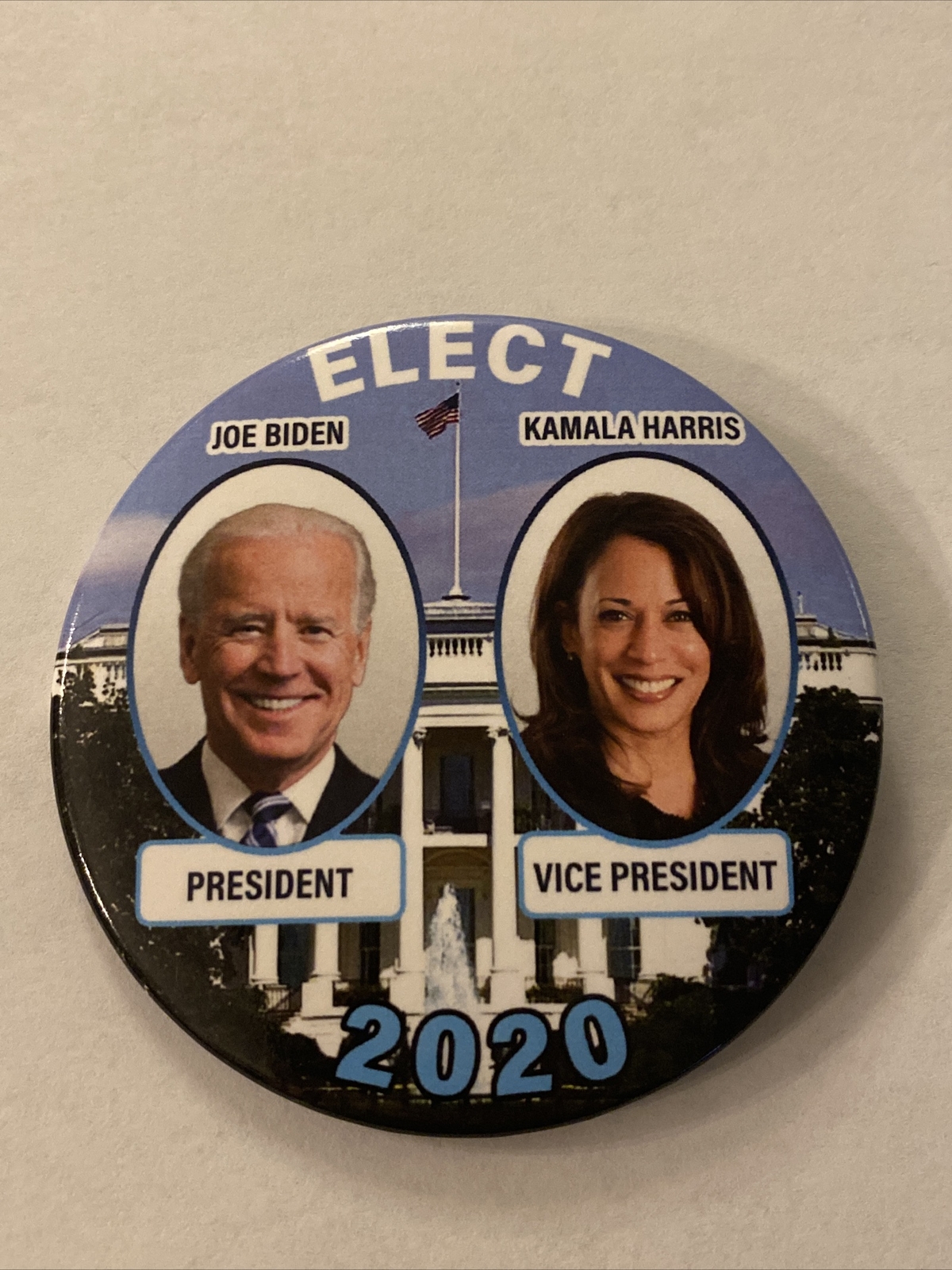 2020 Joe Biden for President & Kamala Harris for Vice President 3″ Button Jugate