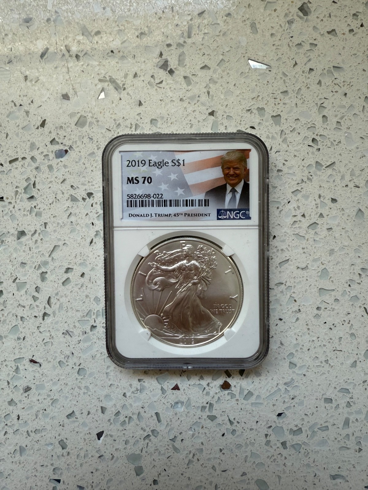 Donald J. Trump 45th President 2019 Eagle S$1