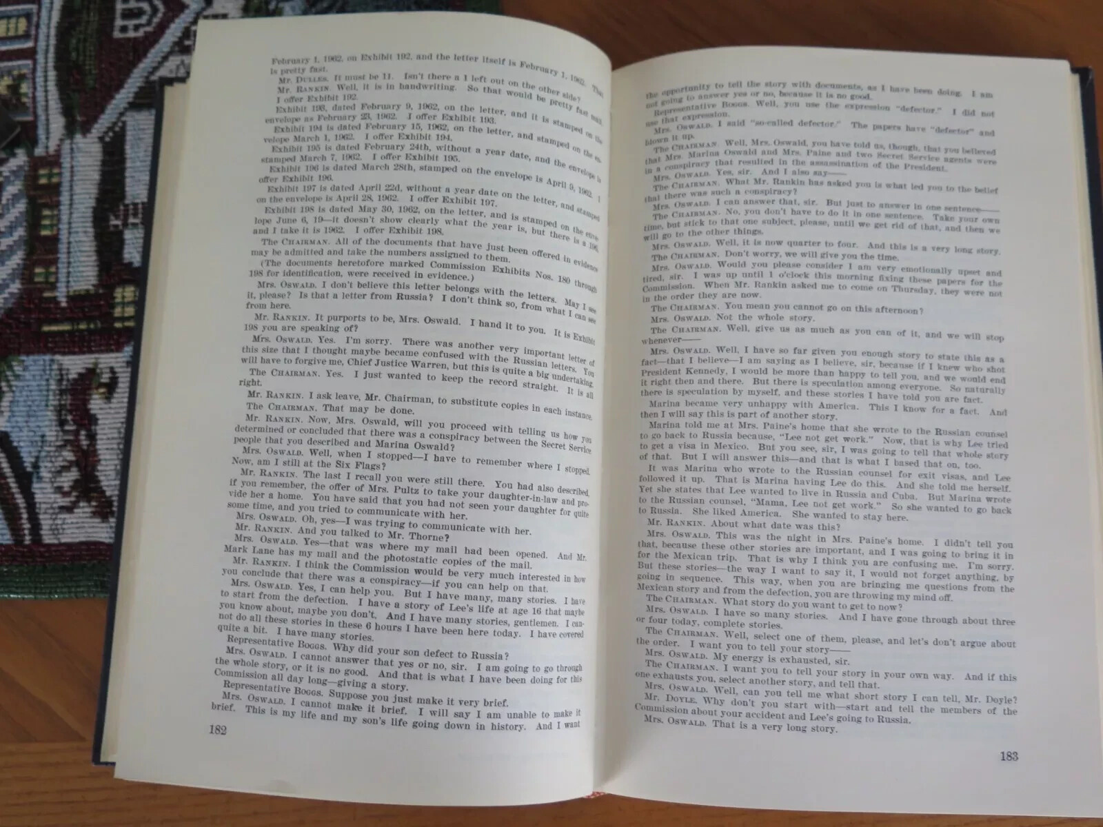 Warren Commission Hearings & Report Pres. Kennedy Assassination 27 Volumes