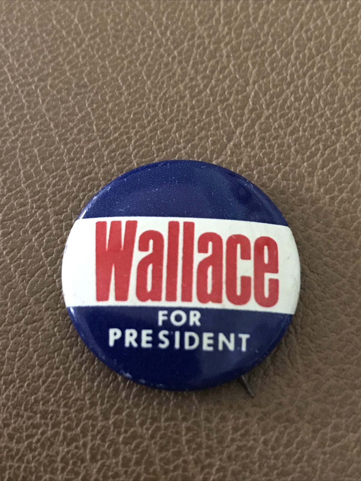 George Wallace for President 1968 Presidential Campaign Pinback Button 1”