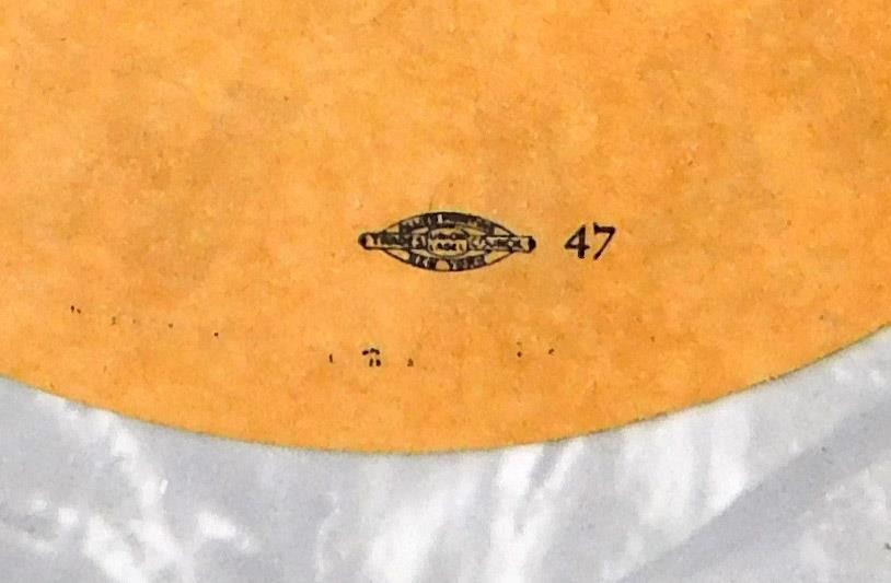 1960 JFK Kennedy Will Win 5″ Lapel Badge union label Campaign Sticker unpeeled