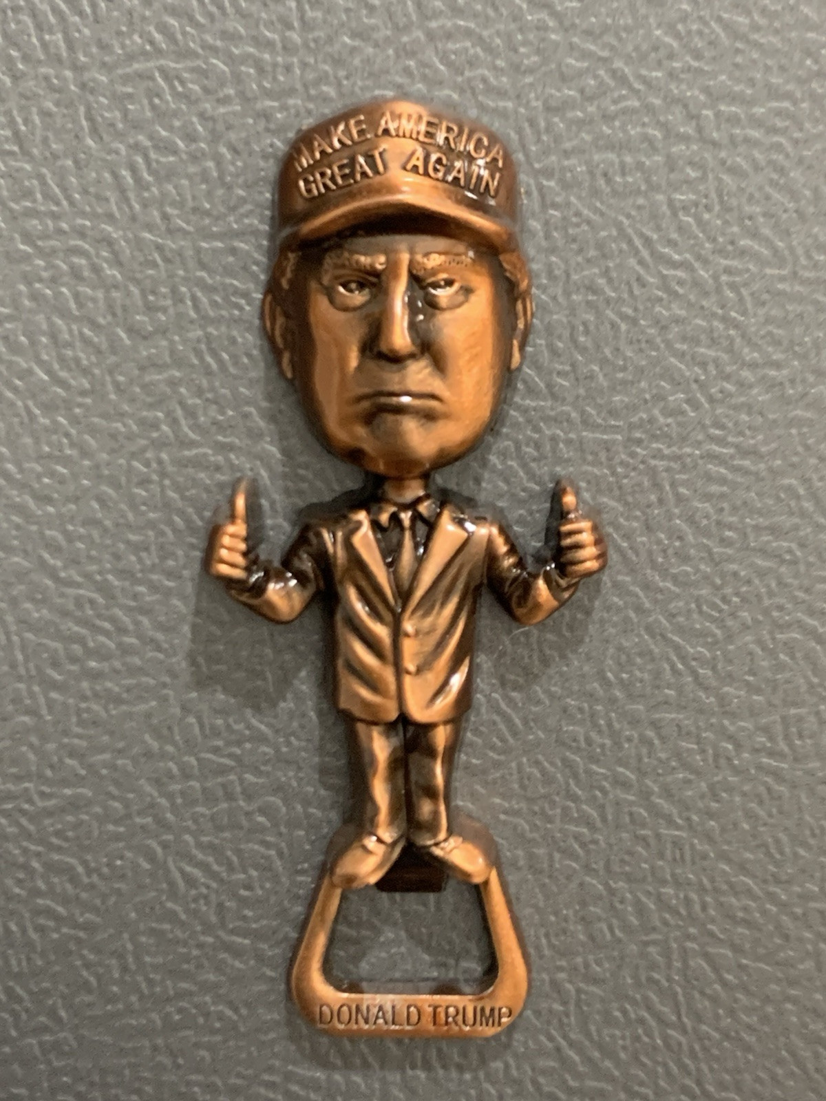 Rare Donald Trump Bottle Opener Refrigerator Magnet Make America Great Again