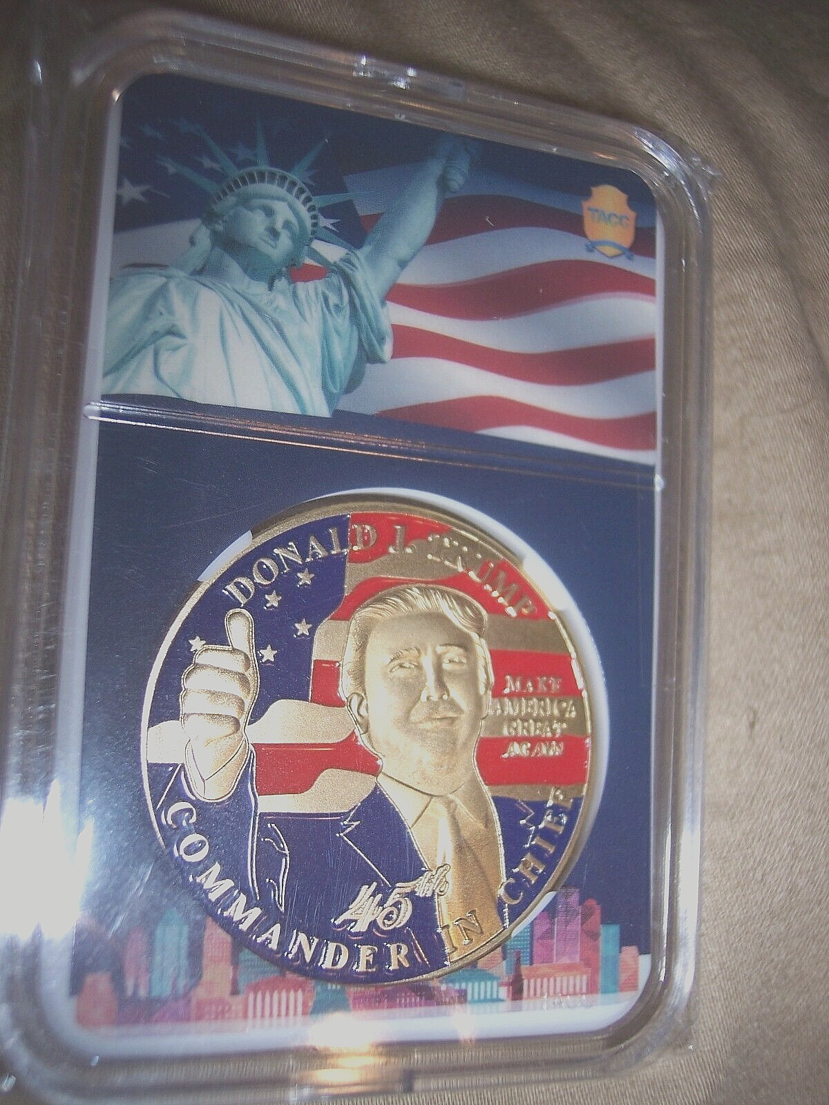 8 President Trump Coin Set Dont Tread On Me Coin Trump Coin Slab Trump Novelty