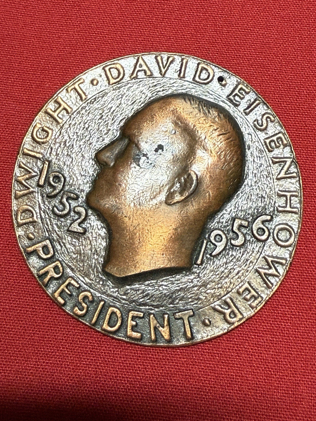 1952-1956 Dwight. David Elsenhower President Medal