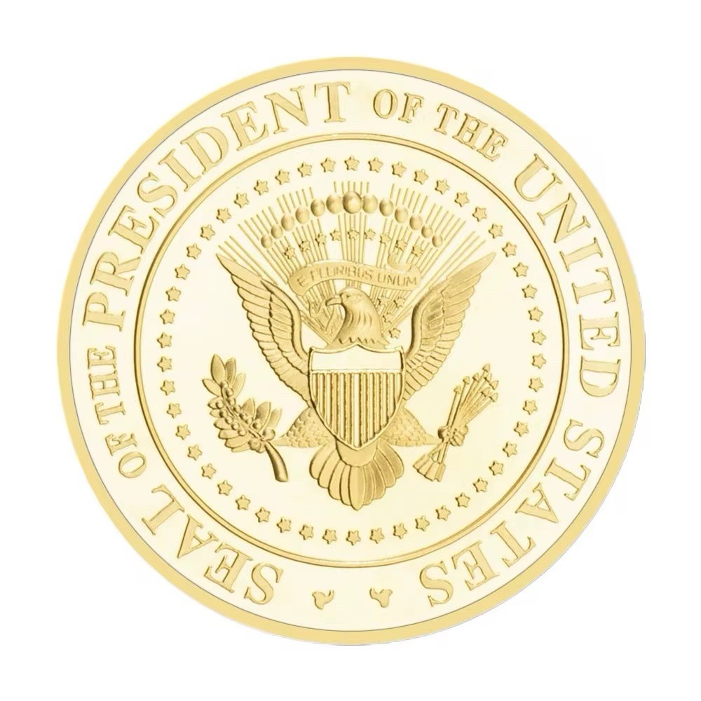 🦅 2025 – 2029 🇺🇸 Donald Trump Challenge Commemorative Coin 🪙 45/47 2nd Term!