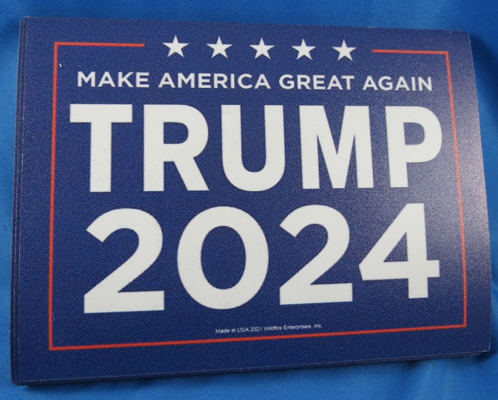 18X24 YARD SIGN TRUMP MAKE AMERICA GREAT AGAIN 2024 Save Blue GOP Republican