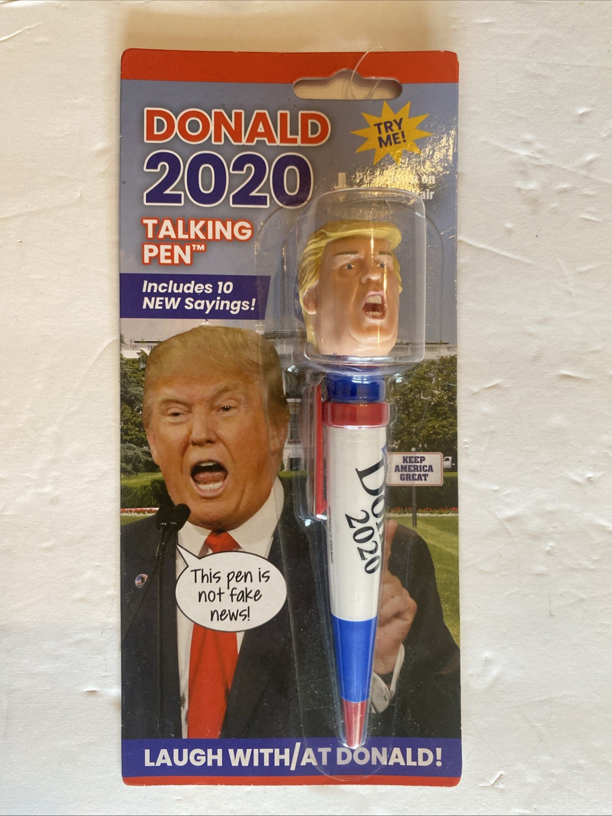 Donald Trump 2020 Talking Pen – Limited Edition His Real Voice, collectible New