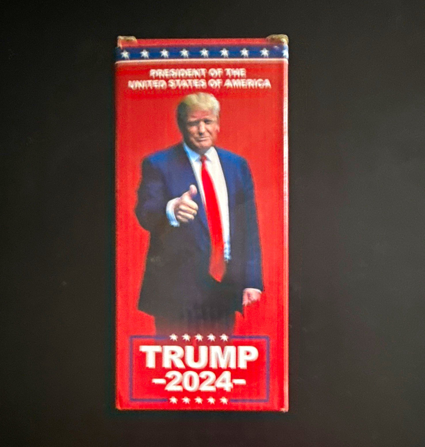 Donald Trump 2024 Campaign Politics Bobblehead Figure w/ Box