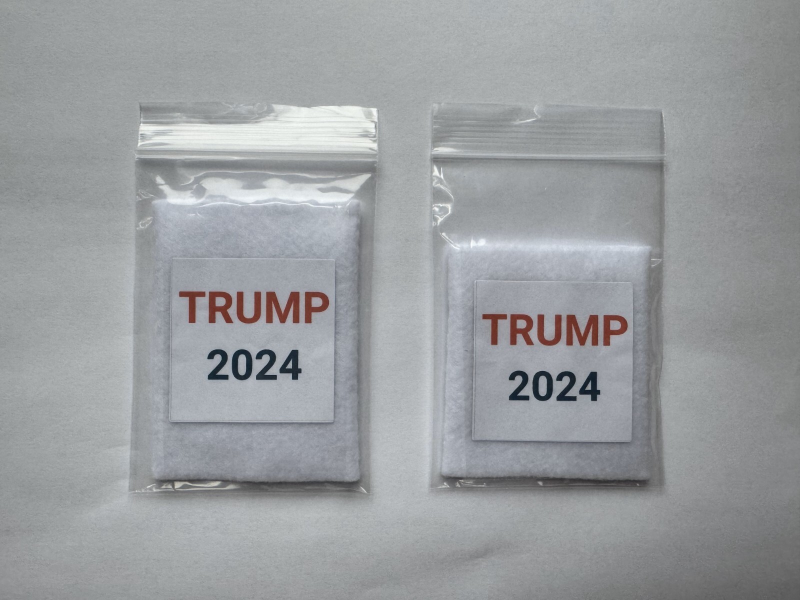 Donald Trump 2024 Ear Patch, Wearable or Collectable, SUPPORT THE MAGA MOVEMENT