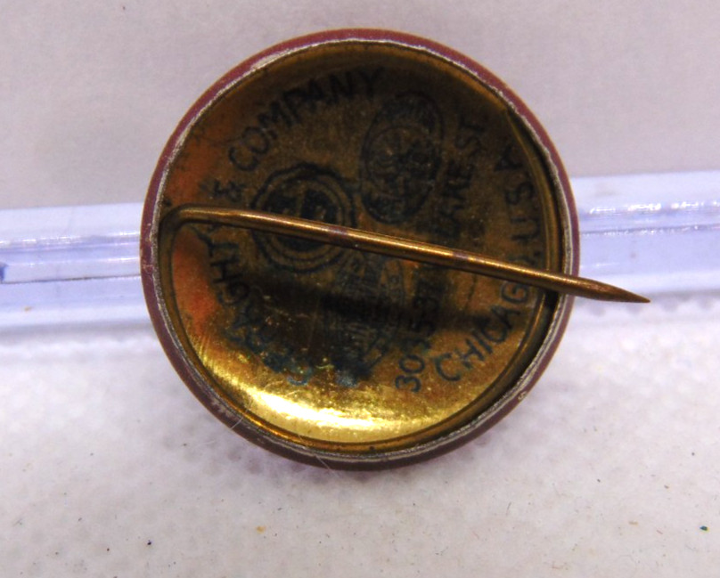 1928 ALFRED E. SMITH Al President campaign pin pinback button hoover election