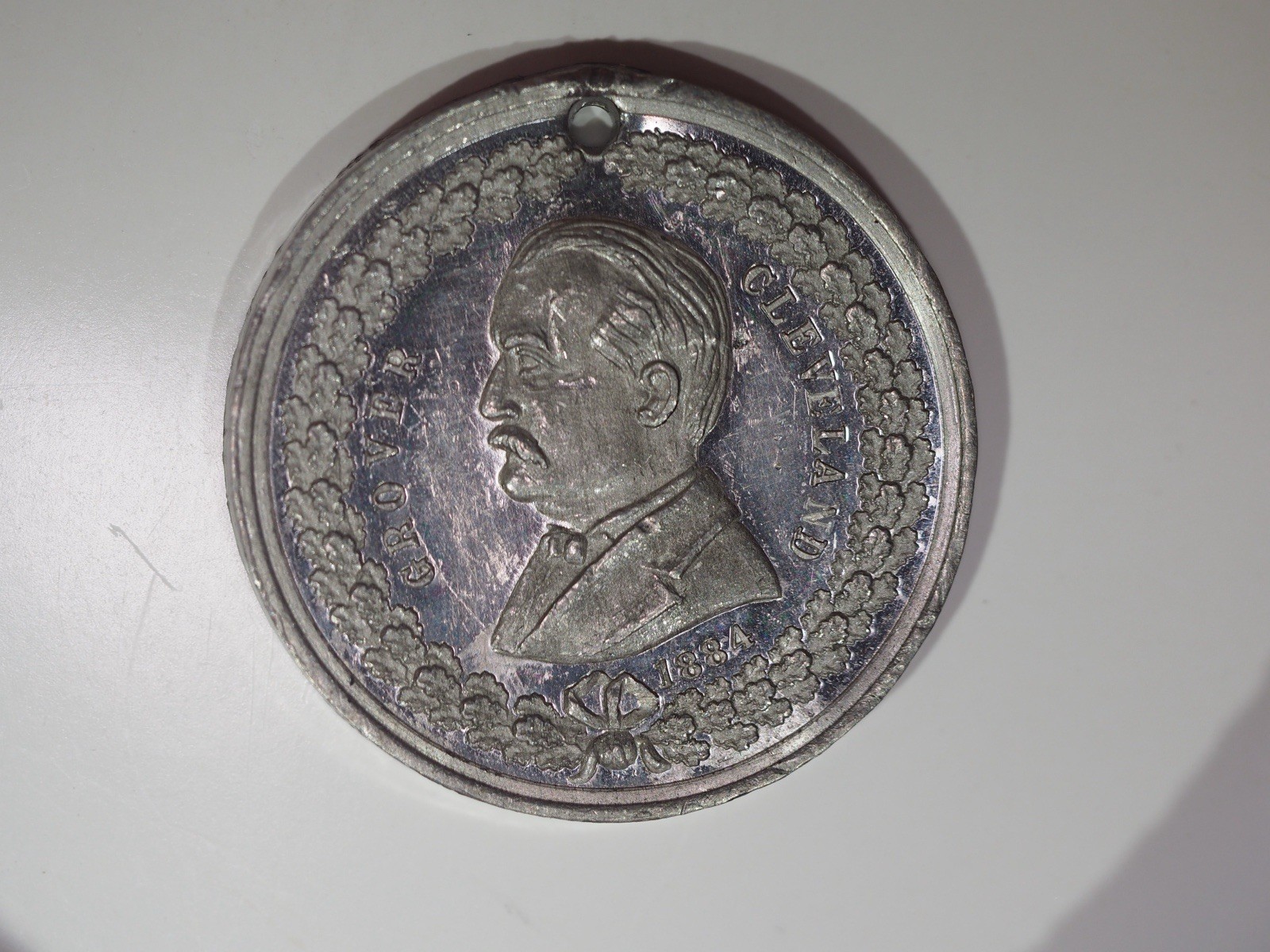 1884 Grover Cleveland Presidential Campaign Token, Very Rare!!