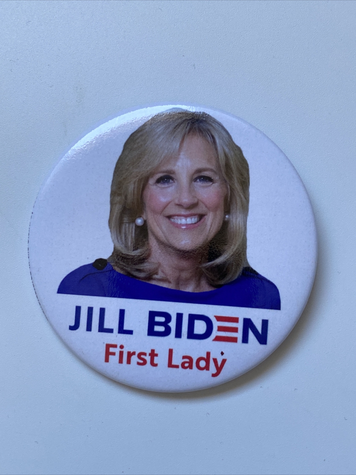 2020 First Lady Jill Biden 3″ Button Campaign Logo Pin President Joe Biden